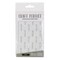 1/2" Dimensional Foam Adhesive Squares, Black (96/pk) - 9754e